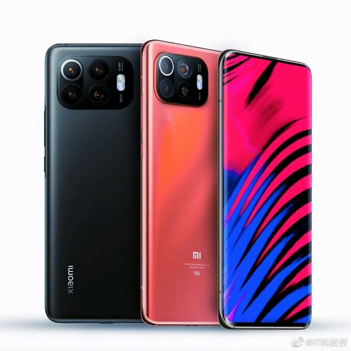 Conceito do Xiaomi Mi 12. Crédito