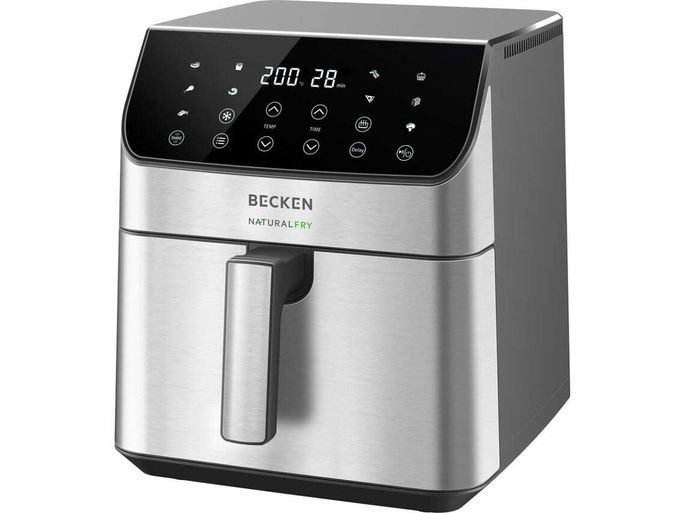 Fritadeira Sem Óleo BECKEN Digital BAF9427 (6 L - Cinzento)