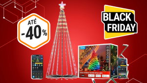 10 luzes inteligentes para enfeitar o teu Natal com descontos até 40% na Amazon!
