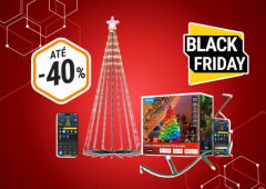 10 luzes inteligentes para enfeitar o teu Natal com descontos até 40% na Amazon!"