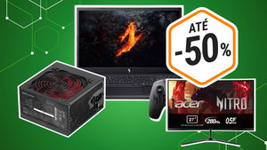 10 melhores ofertas para o teu setup gaming com descontos até 50%