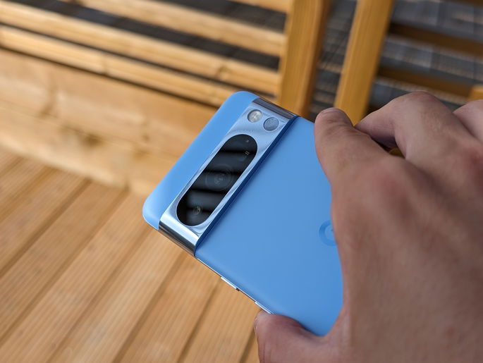 Foto do Google Pixel 8 Pro tirada com o Pixel 8