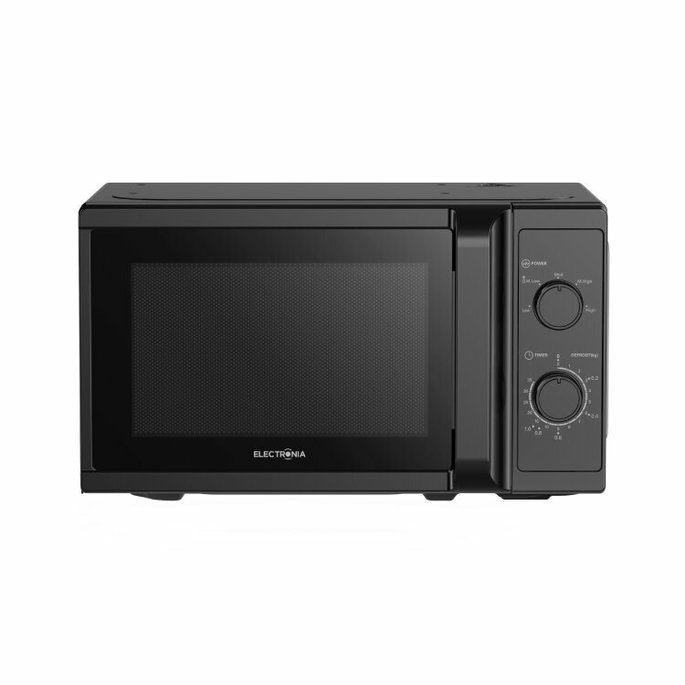 micro-ondas electronia kali ii (capacidade 20 l, potência 700 w, analógico, 35 min, preto)