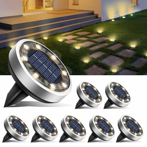 160LED luz solar dividida l&acirc;mpada de parede