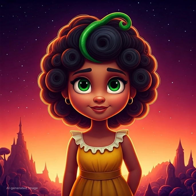 Boneca gerada por IA