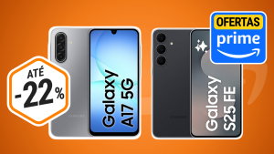 2 telemóveis (muito bons) da Samsung em desconto na Festa de Ofertas Prime 2025