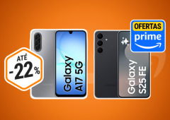 2 telemóveis (muito bons) da Samsung em desconto na Festa de Ofertas Prime 2025