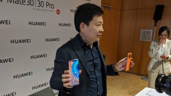 Richard Yu Huawei Mate 30 Pro