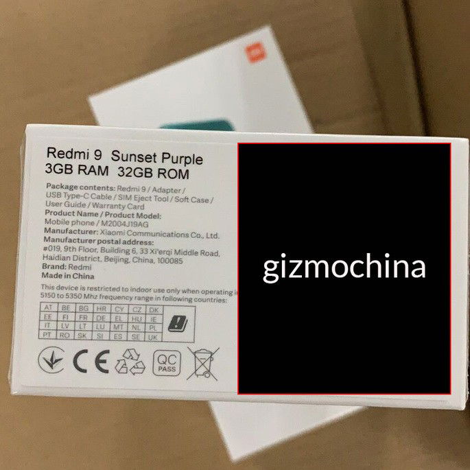 Xiaomi Redmi 9. Crédito: Gizmochina
