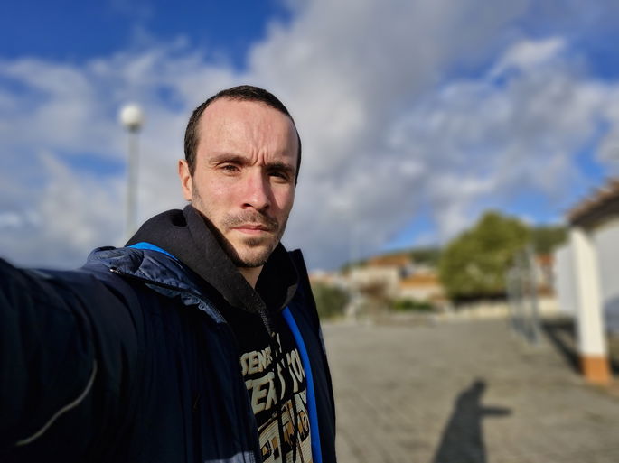 Câmara principal em modo retrato