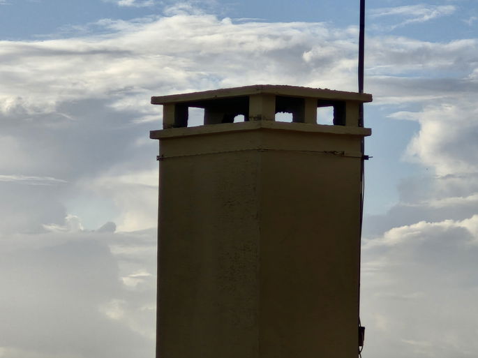 Fotografia captada com zoom de 10 vezes