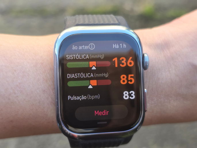Huawei Watch D2 pressão arterial
