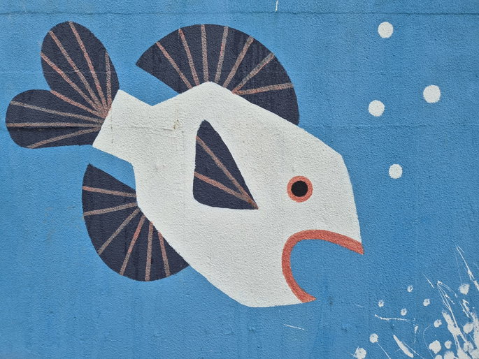 Peixe com bolinhas