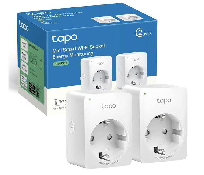 2x Tomadas inteligentes TAPO