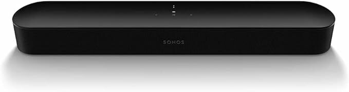 Sonos Barra de Sonido Beam (2.ª Gen.) compacta con Dolby Atmos y Control por Voz
