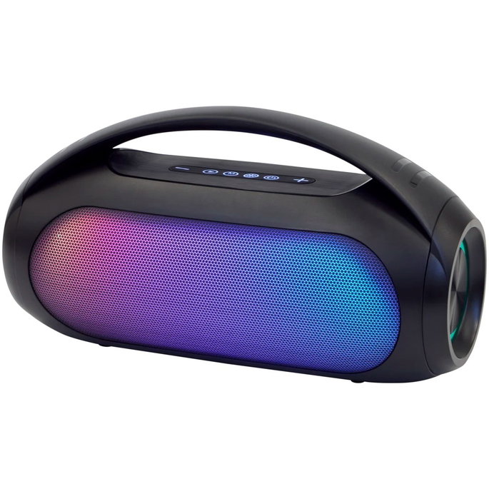 Coluna com LED ligado
