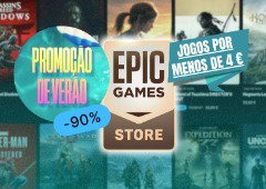 34 jogos em promoção de verão da Epic Games (e há títulos por menos de 4 €)