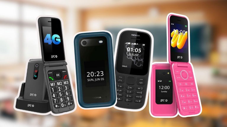 4 dumb phones ideais para os miúdos levarem para a escola