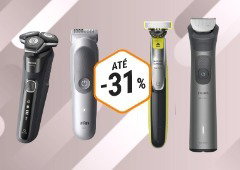 4 máquinas de barbear e aparadores com descontos até 31% na Amazon