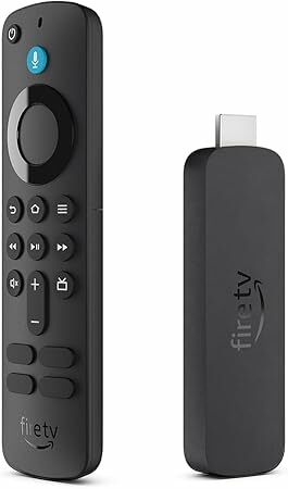 Amazon Fire TV Stick 4K (última geração) | Dispositivo de streaming compatível com Wi-Fi 6, Dolby Vision, Dolby Atmos e HDR10+