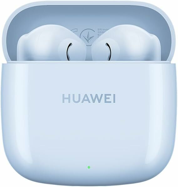 HUAWEI FreeBuds SE 2 Auriculares de bateria de 40 horas, compactos e confortáveis, proteção IP54 contra poeira e respingos, Bluetooth 5.3, som estável, iOS e Android, Isle Blue