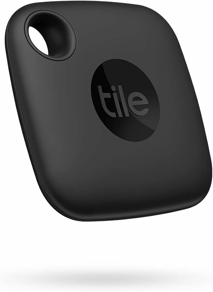 Tile Mate (2022) localizador de objetos Bluetooth, pack de 1, rádio de pesquisa de 60 m, compatível com Alexa, Google Smart Home, iOS, Android, procura chaves