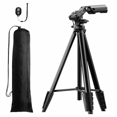 K&F Concept Tripé leve para telemóvel | 42,5 cm