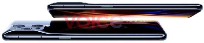 Design único do módulo de câmaras do Oppo Find X3 Pro. Crédito: Evan Blass