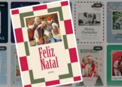 5 ferramentas online para criar cartões de Natal personalizados em minutos