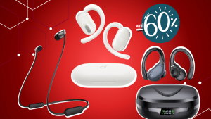 5 fones com desconto até 60% para dares um boost aos teus treinos!