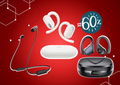 5 fones com desconto até 60% para dares um boost aos teus treinos!