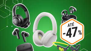 5 fones sem fios para comprares de olhos fechados com descontos até 47%