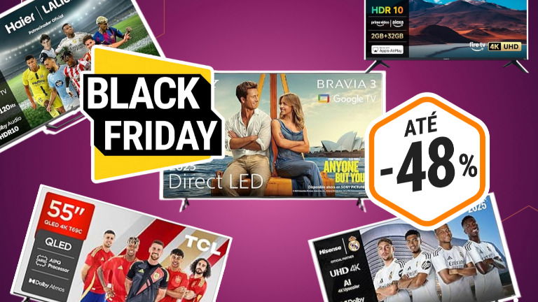5 Smart TVs para comparares nas ofertas antecipadas da Black Friday com descontos até 45%