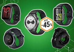 5 smartwatches para comprares de olhos fechados com desconto até 45%