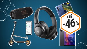 5 sugestões de prendas tech com descontos até 46% na Amazon