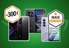 5 telemóveis mais vendidos na Amazon por menos de 300 euros em 2026