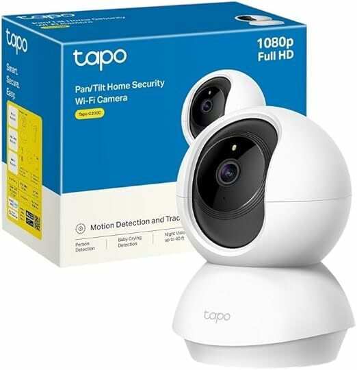Tapo Câmara de vigilância WiFi interior 360°