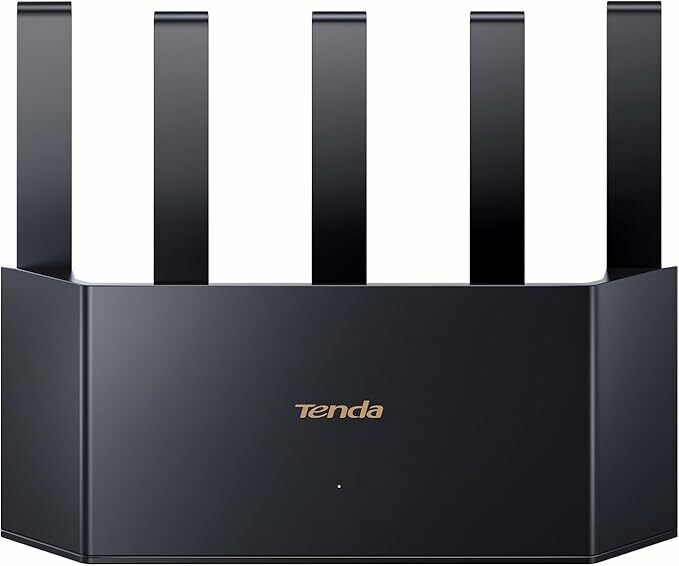 Tenda RX2L Pro, AX1500 Router WiFi 6, banda dupla 2,4 GHz/5 GHz, 4 portas Gigabit