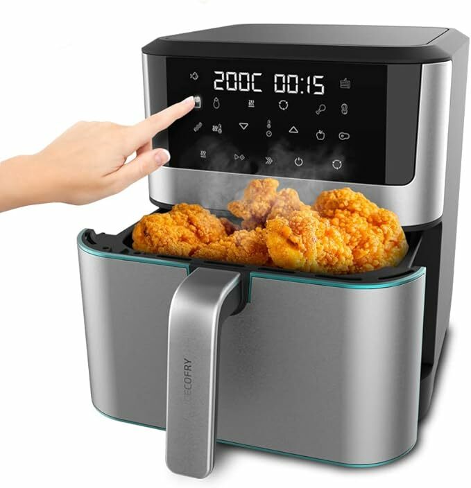 Cecotec Frigideira de ar sem óleo de 8 l