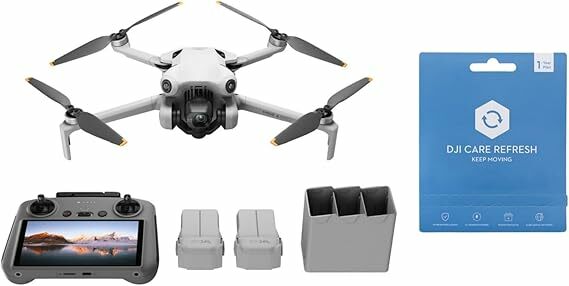DJI Mini 4 Pro Fly More Combo com controlo remoto DJI RC 2