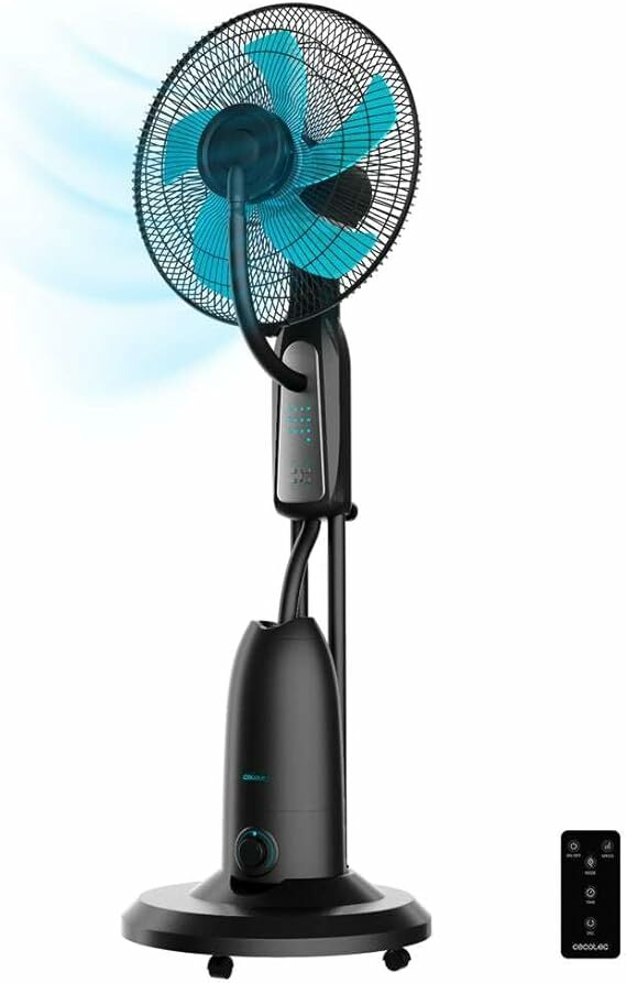 Cecotec Ventoinha de nebulizador de água com controlo remoto EnergySilence 490 Freshessence.