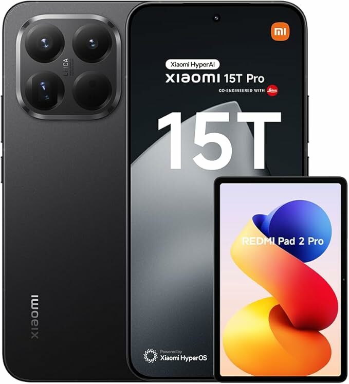 Xiaomi 15T Pro + REDMI Pad 2 Pro