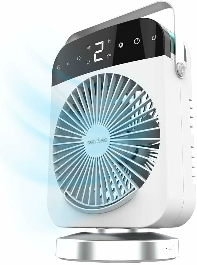 Cecotec Climatizador de mesa EnergySilence 500 DeskChill Smart Rotate.