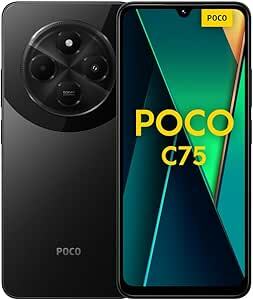 Xiaomi Poco C75 - Smartphone de 8+256 GB, ecrã imersivo de 120 Hz
