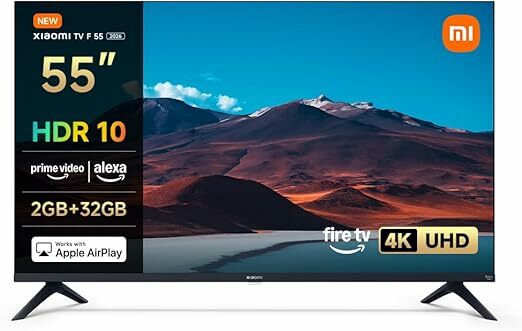 XIAOMI TV F 55, 55 polegadas (140 cm), 4K UHD