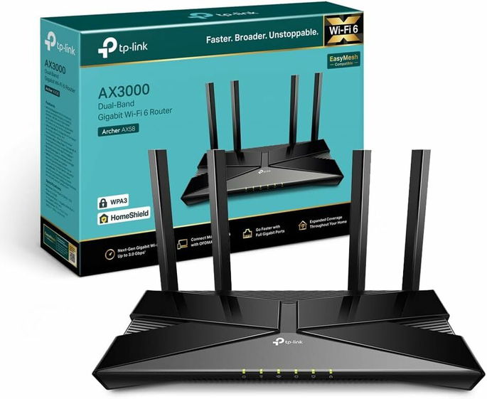 TP-Link Archer AX58 Router WiFi 6