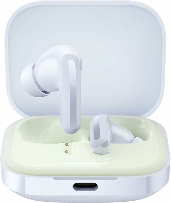 Xiaomi Redmi Buds 5 Auriculares sem fios, cancelamento ativo de ruído de até 46 dB, 10 horas de autonomia