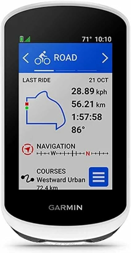 Garmin Edge Explore 2, computador de 3 polegadas, com GPS intuitivo, funções de VO2