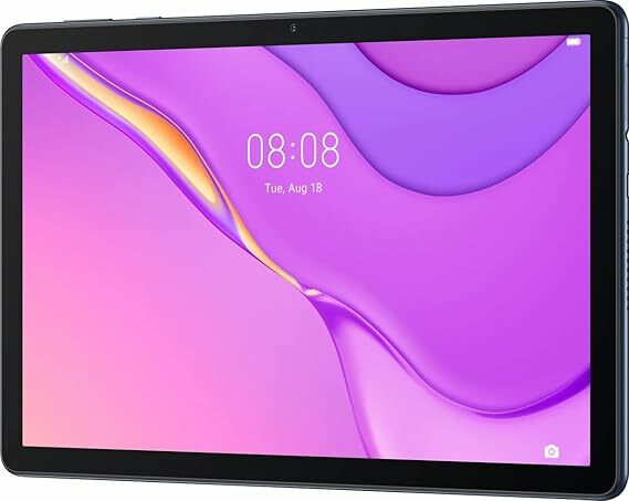 HUAWEI MatePad T10s Tablet de 10,1" com ecrã FullHD (WiFi, RAM de 4 GB, ROM de 64 GB, EMUI 10,1, Mobile Services), azul, sem serviços pré-instalados do Google