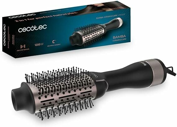 Cecotec Escova de ar volumizador Bamba CeramicCare exclusivo.